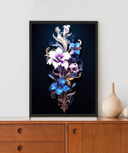 Load image into Gallery viewer, Classic Assorted Flowers Acrylic LED Light Wall Art