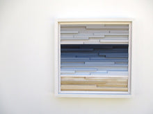 Load image into Gallery viewer, Abstract Ocean Landscape Wood Mosaic Wall Decor