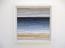 Load image into Gallery viewer, Abstract Ocean Landscape Wood Mosaic Wall Decor