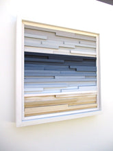 Load image into Gallery viewer, Abstract Ocean Landscape Wood Mosaic Wall Decor