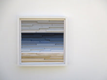 Load image into Gallery viewer, Abstract Ocean Landscape Wood Mosaic Wall Decor