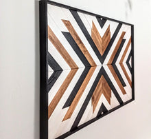 Load image into Gallery viewer, Boho Wood Mosaic Wall Decor