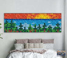 Load image into Gallery viewer, Forest Mosaic 3D Wood Mosaic Wall Decor