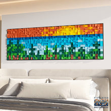 Load image into Gallery viewer, Forest Mosaic 3D Wood Mosaic Wall Decor