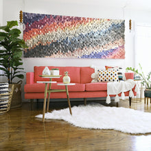 Load image into Gallery viewer, Going With The Flow Wood Mosaic Wall Decor