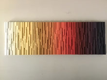 Load image into Gallery viewer, Sunset Modern Ombre Art Wood Mosaic Wall Decor