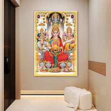Load image into Gallery viewer, Maa Laxmi Crystal Painting With LED