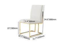 Load image into Gallery viewer, Modern Beige Dining Chair Upholstered