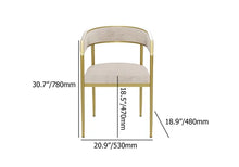 Load image into Gallery viewer, Modern Velvet Upholstered Dining Chair