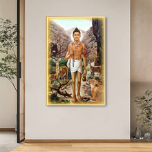 Load image into Gallery viewer, Nilkanth Varni Crystal Painting With LED