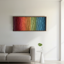 Load image into Gallery viewer, Pleasant Of Mind Plank Wood Mosaic Wall Decor