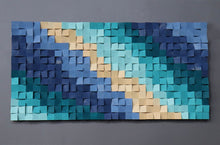 Load image into Gallery viewer, Sandbank Wood Mosaic Wall Decor