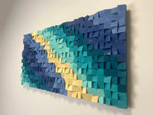 Load image into Gallery viewer, Sandbank Wood Mosaic Wall Decor