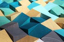 Load image into Gallery viewer, Sea Breeze Wood Mosaic Wall Decor