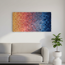 Load image into Gallery viewer, Splendid Yumthang Valley Wood Mosaic Wall Decor