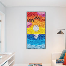Load image into Gallery viewer, Vertical Sunset 3D Wood Mosaic Wall Decor