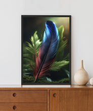 Load image into Gallery viewer, Feather Touch Acrylic LED Light Wall Art