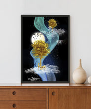 Load image into Gallery viewer, Golden Tree Acrylic LED Light Wall Art