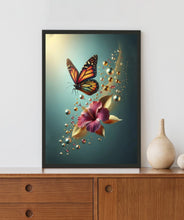 Load image into Gallery viewer, Butterfly Acrylic LED Light Wall Art
