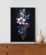 Load image into Gallery viewer, Classic Assorted Flowers Acrylic LED Light Wall Art