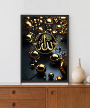 Load image into Gallery viewer, Almighty Allah Acrylic LED Light Wall Art