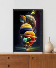 Load image into Gallery viewer, Colorful Arjuna Acrylic LED Light Wall Art