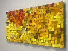 Load image into Gallery viewer, Yellow Autumn Leaves Mosaic Wall Decor