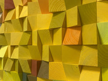 Load image into Gallery viewer, Yellow Autumn Leaves Mosaic Wall Decor