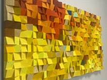 Load image into Gallery viewer, Yellow Autumn Leaves Mosaic Wall Decor