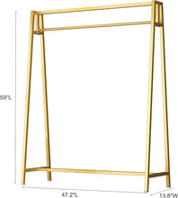 Load image into Gallery viewer, Modern Metal Heavy Duty Garment Rack