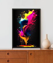 Load image into Gallery viewer, Colorful Acrylic LED Light Wall Art