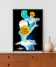 Load image into Gallery viewer, Golden Tree Acrylic LED Light Wall Art