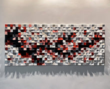 Load image into Gallery viewer, We Are On Moon Wood Mosaic Wall Decor