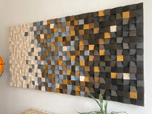Load image into Gallery viewer, Mosaic Fusion Wood Mosaic Wall Decor