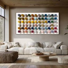 Load image into Gallery viewer, Colorful Wood Art Painting Wood Mosaic Wall Decor