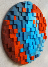 Load image into Gallery viewer, Welcome To Mars Wood Wall Art Wood Mosaic Wall Decor