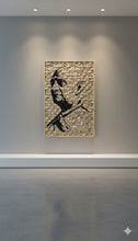 Load image into Gallery viewer, Sardar Vallabhbhai Patel Wood Mosaic Wall Decor