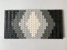 Load image into Gallery viewer, The Black Eye Wood Mosaic Wall Decor