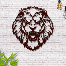 Load image into Gallery viewer, Beautiful Lion Head Wall Hanging