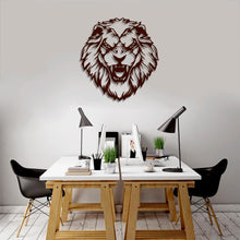 Load image into Gallery viewer, Beautiful Lion Head Wall Hanging