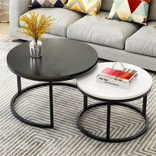 Load image into Gallery viewer, Classic Black Round Coffee Table
