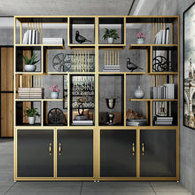 Load image into Gallery viewer, Contemporary Stand Standard Bookshelf with Doors
