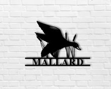 Load image into Gallery viewer, Personalized Duck Sign Wall Decor