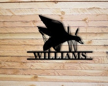 Load image into Gallery viewer, Personalized Duck Sign Wall Decor