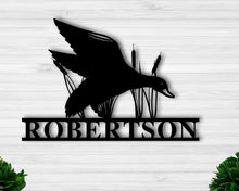 Load image into Gallery viewer, Personalized Duck Sign Wall Decor