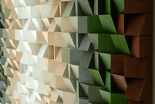 Load image into Gallery viewer, Green Earth Handmade Wood Mosaic Wall Decor