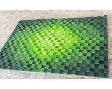 Load image into Gallery viewer, Green Earth Wood Mosaic Wall Decor