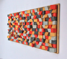 Load image into Gallery viewer, Childhood Memories Wood Mosaic Wall Decor