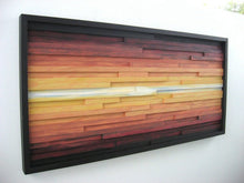 Load image into Gallery viewer, Blazing Sunset Wood Mosaic Wall Decor