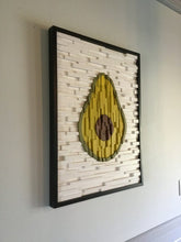 Load image into Gallery viewer, Avocado Wood Mosaic Wall Decor